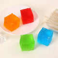 لعبة تخفيف التوتر على شكل مكعب ثلجي - قد يختلف اللون (1 في كل عبوة)سحب - قد يختلف اللون (1 في كل عبوة)