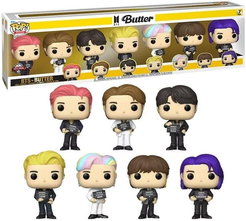 Funko Pop - Rocks (07)  BTS Butter (7pcs)