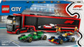 LEGO City - F1 Truck with RB20 & AMR24 F1 Cars