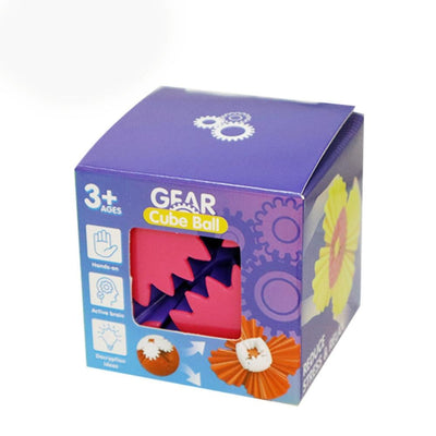 3D Gear Cube Ball Fidget Toy