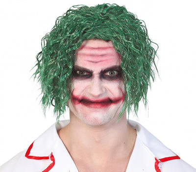 GREEN CLOWN WIG (BOX IN CONTAINER) (4105)