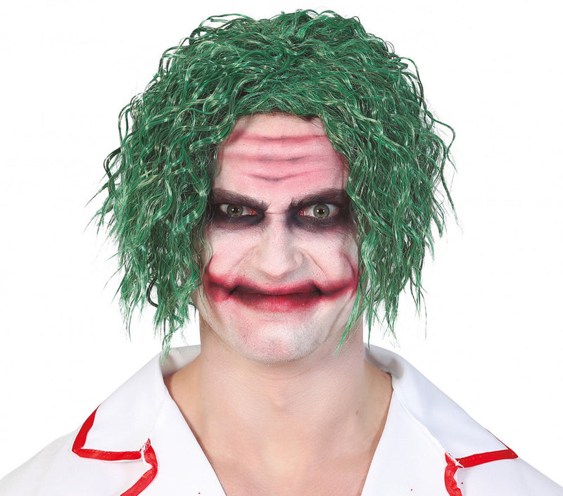 GREEN CLOWN WIG (BOX IN CONTAINER) (4105)