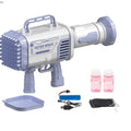 60 Holes bazooka Bubble Gun - Purple -