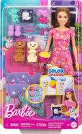 Barbie Puppy Slumber Party Colour Change Playset
