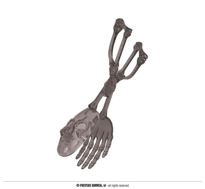 SALAD TONGS 28 CMS. GREY (24377)