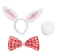 BUNNYGIRL SET (TIARA, TAIL AND BOW TIE) (16114)