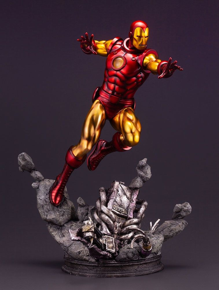 MARVEL UNIVERSE IRON MAN AVENGERS STATUE BY KOTOBUKIYA