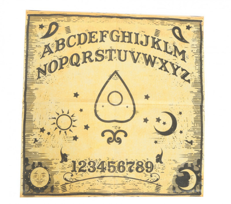 BAG 12 NAPKINS OUIJA 33X33 CMS (19992)
