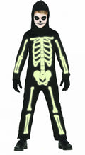CHILD GLOW IN THE DARK SKELETON 10-12 YE