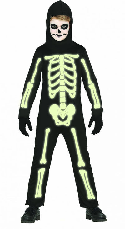 CHILD GLOW IN THE DARK SKELETON 10-12 YE (87313)