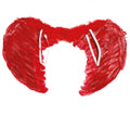 RED FEATHER WINGS, 50X40 CM (16265)