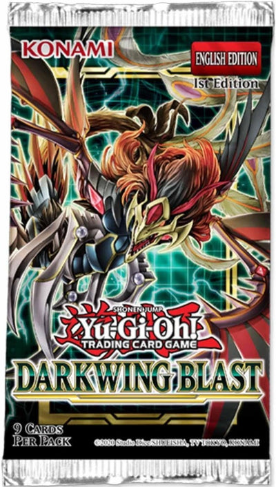 Yugioh! TCG - Darkwing Blast Booster (1pack)