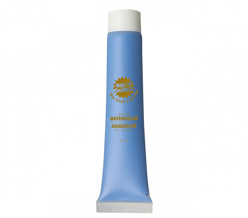 LIGHT BLUE WATERBASED MAKEUP TUBE 20 ML   (15678)