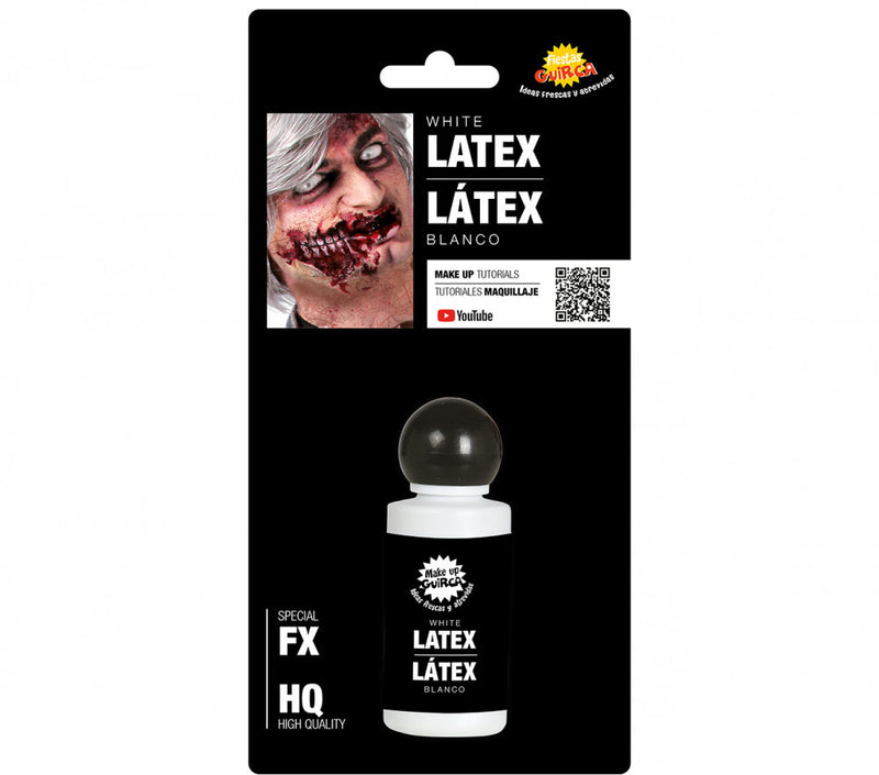 LATEX, 8 ML WHITE (15555)