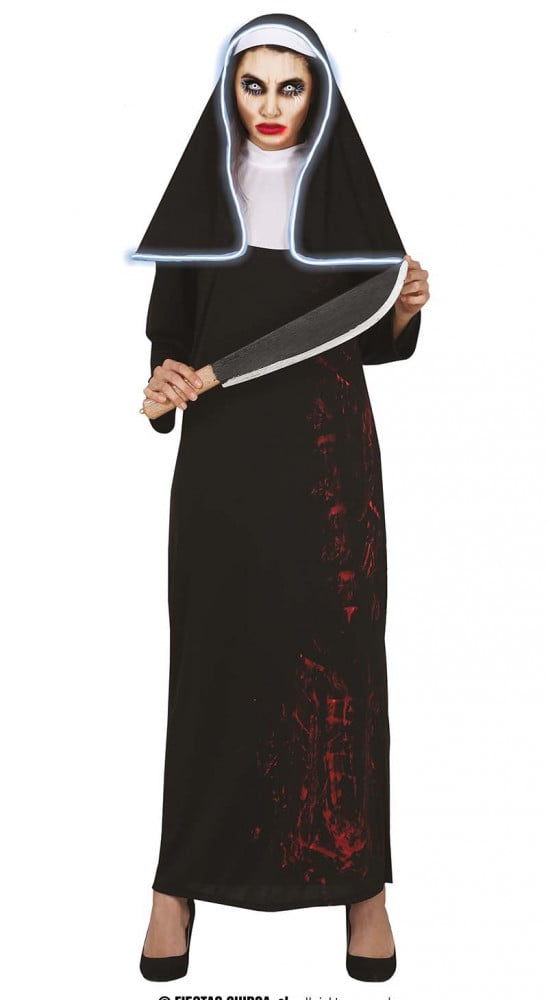 ADULT KILLER NUN 42-44 L (79325)