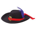 FELT MUSKATEER HAT (13544)