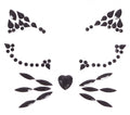 FACE GEMS ADHESIVE CAT  (15808)