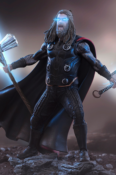 THE INFINITY SAGA THOR ULTIMATE BDS ART SCALE 1/10 STATUE BY IRON STUDIOS
