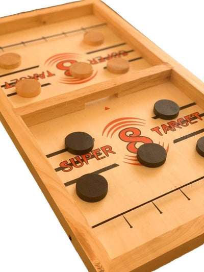 Sling Puck Board Game Super 8 Target