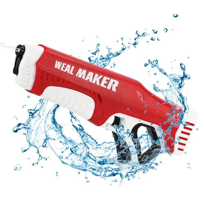Weal Maker Electronic Auto Water Gun (Red)