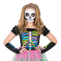 Mad Costumes Neon Skeleton Tutu Dress Kids Halloween Costume