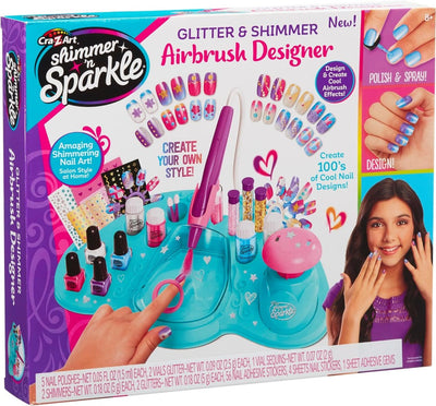 Cra-Z-Art Shimmer N Sparkle -  Airbrush Nail Design Studio