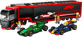 LEGO City - F1 Truck with RB20 & AMR24 F1 Cars