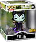 Funko Pop Deluxe Disney Villains Maleficent Collectibles Figure Toy with Diablo