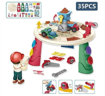 Engineer Dough Toy Table (F018)