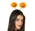 PUMPKIN HEADBAND WITH LIGHT (16902)