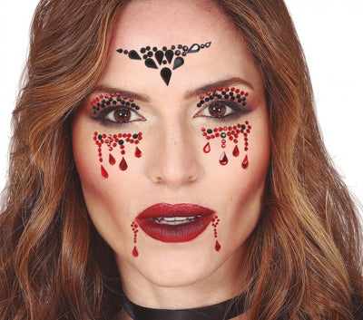 FACE GEMS ADHESIVE VAMPIRE (15809)