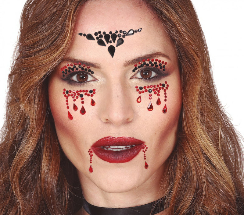 FACE GEMS ADHESIVE VAMPIRE (15809)