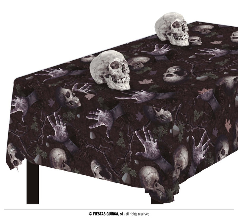 CEMETERY TABLECLOTH 137X274 (24282)
