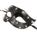 BLACK MASK WITH SILVER POINTS (12015)