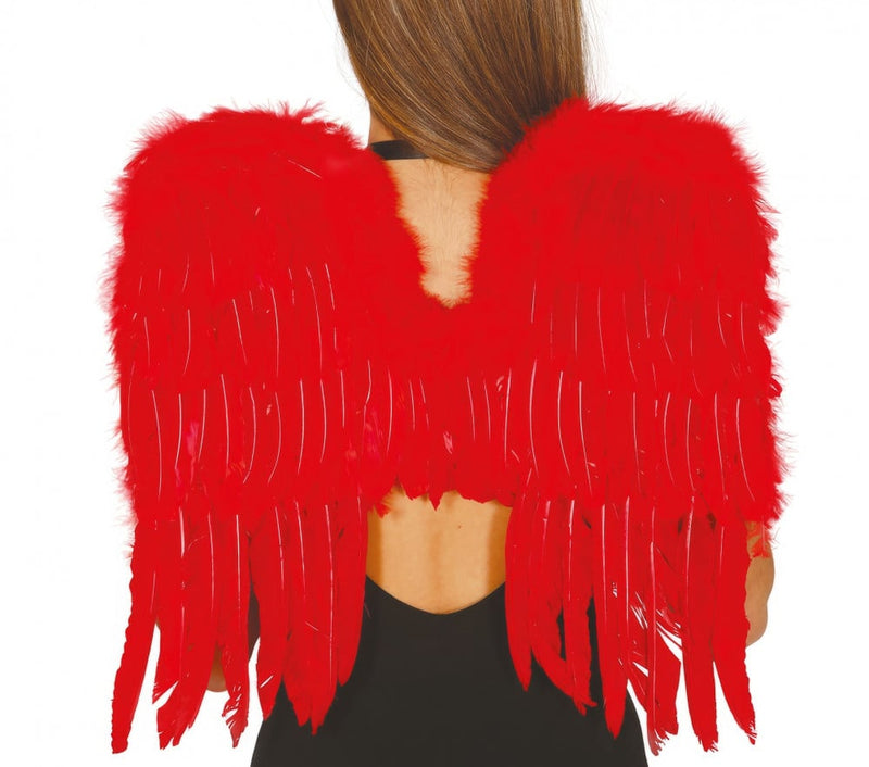 RED FEATHER WINGS, 50X40 CM (16265)