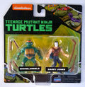 TMNT miniature  action figure MICHELANGELO & CASEY JONES (81140)