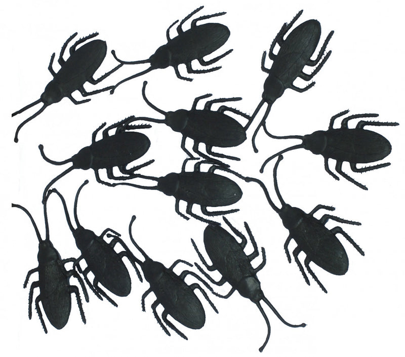 BAG 12 BEETLES 7 CM (16825)